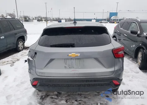 2025 Chevrolet Trax Fwd Ls from USA, damaged, VIN KL77LFEP7SC013549